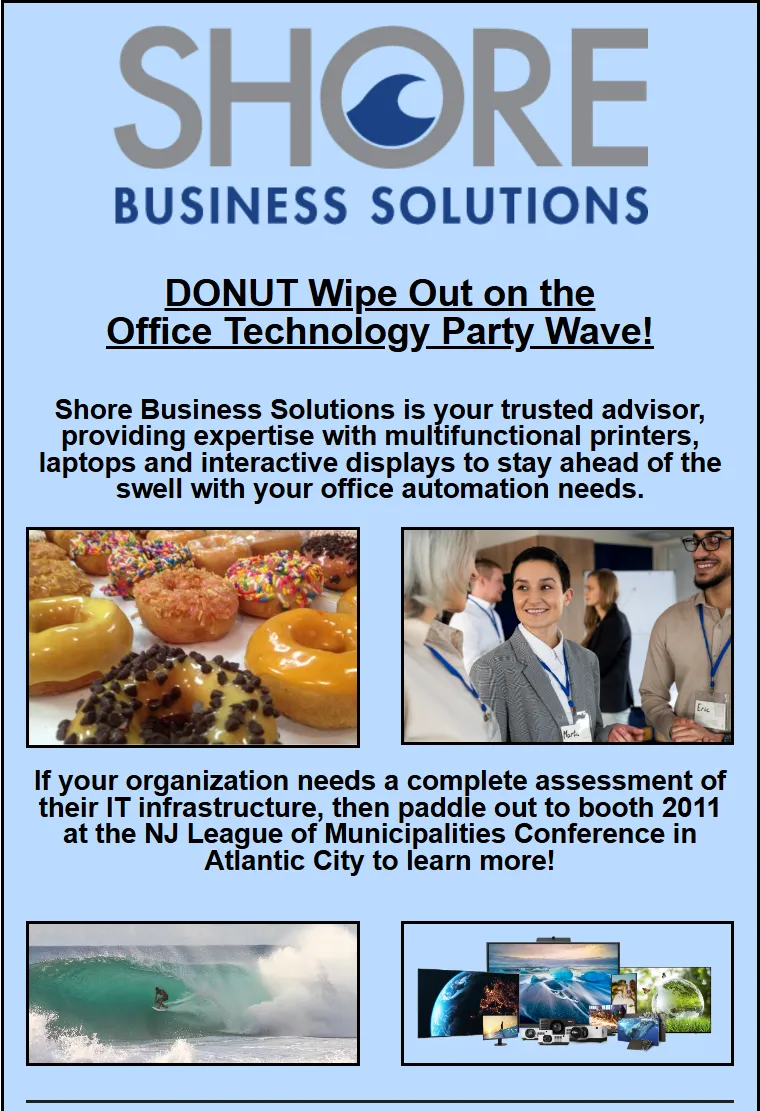 Sales promotion email with product showcase