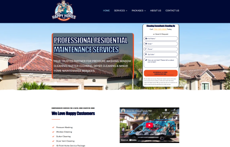 Client website design