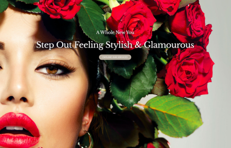 Swank website design